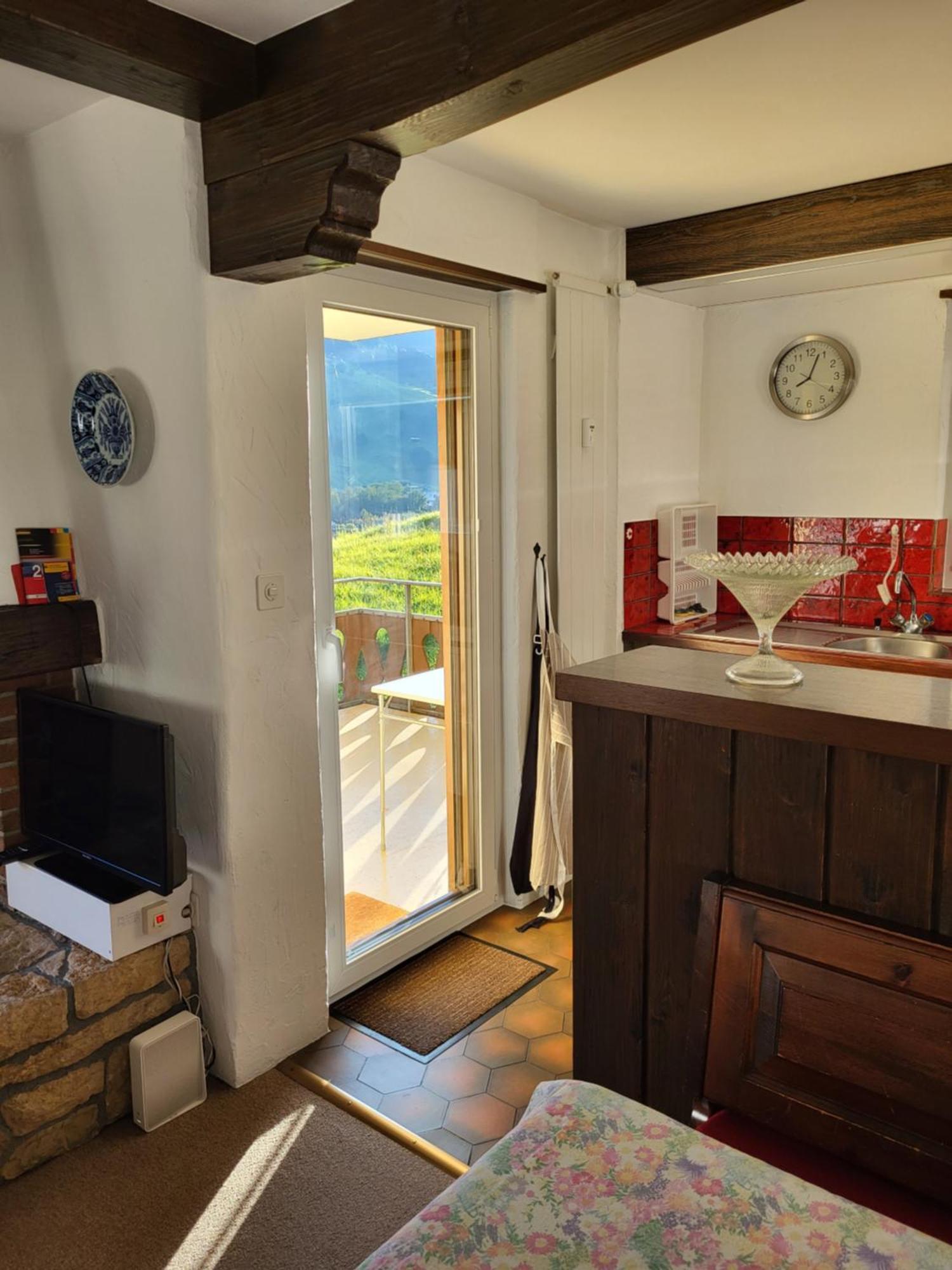 Appartement In Hus Signal Met Prachtig Uitzicht Op De Bergen Клостерс Екстер'єр фото