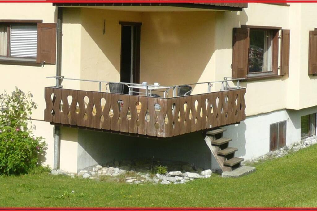 Appartement In Hus Signal Met Prachtig Uitzicht Op De Bergen Клостерс Екстер'єр фото