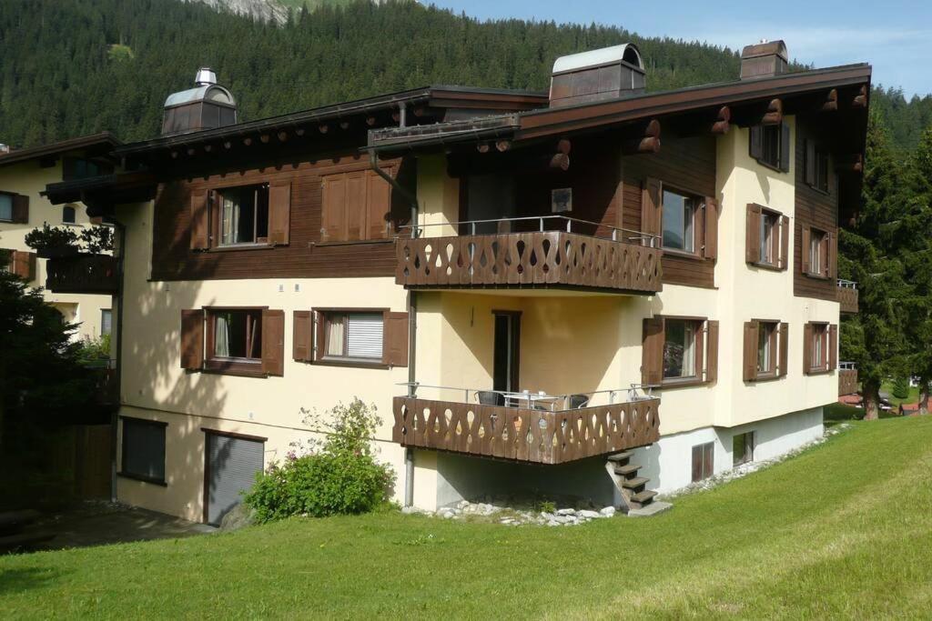Appartement In Hus Signal Met Prachtig Uitzicht Op De Bergen Клостерс Екстер'єр фото